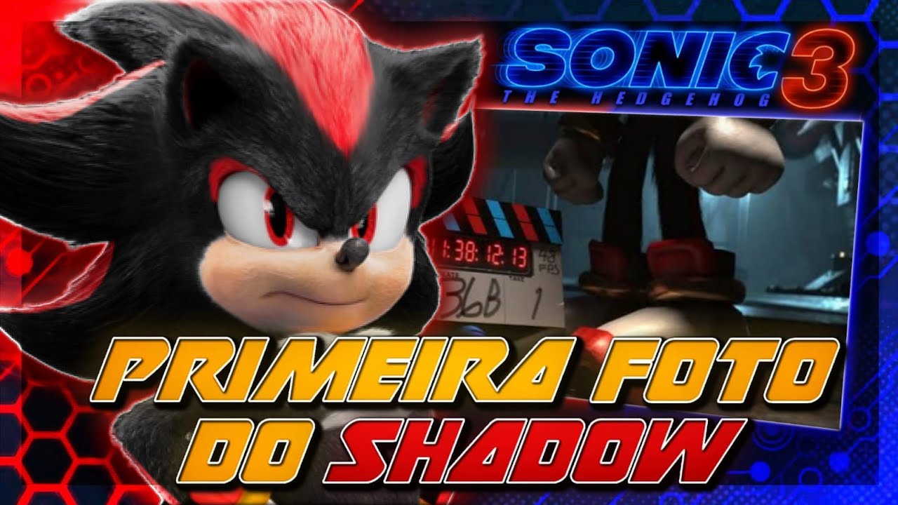 SONIC 3 O FILME PRIMEIRA FOTO DO SHADOW OFICIAL! - YouTube