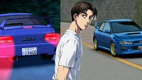 Takumi test drives the new Impreza (Initial D Fourth Stage) | Assoluto Racing