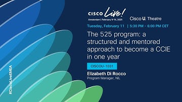 The 525 Program: A Structured and Mentored Approach to Become a CCIE in One Year