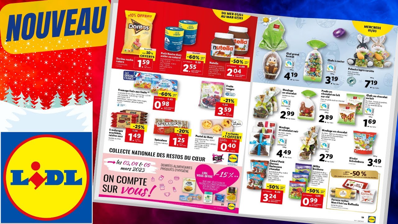 Catalogue Lidl 1 Mars 2023null
