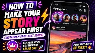How to Make Your Story Appear First (Instagram Spotlight Story) ⚡ [2026 Update] screenshot 3