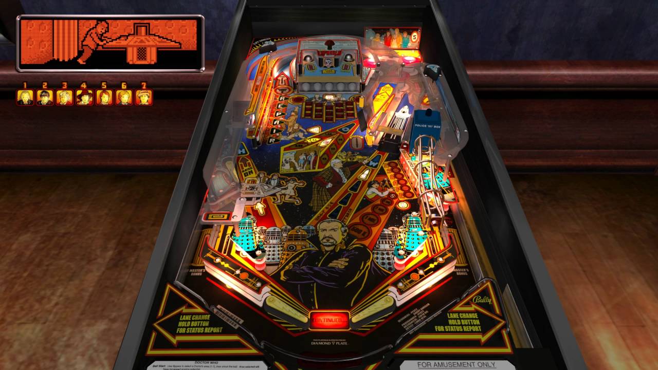 Pinball Arcade Dr Who 2079 million YouTube