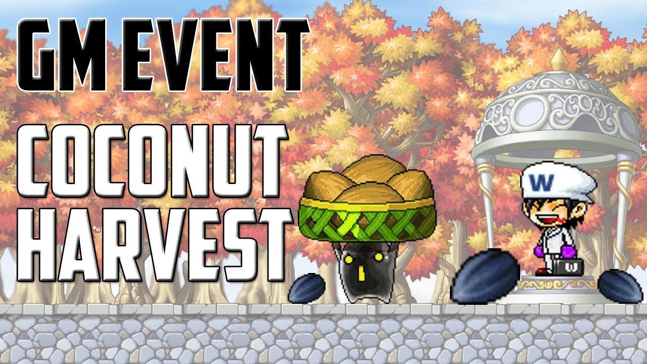 [MapleStory] GM Event Coconut Harvest YouTube