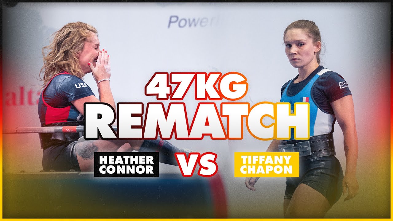 Heather Connor vs Tiffany Chapon | 47kg IPF Worlds 2025