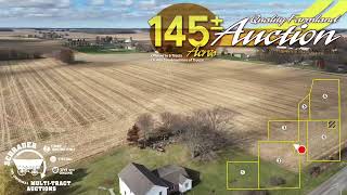 145+/- ACRES OF FARM LAND OFFERED IN 6 TRACTS IN PAULDING COUNTY OH