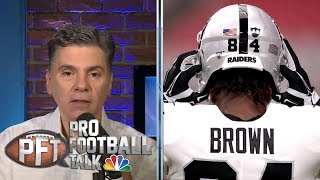 Mike Mayock putting pressure on Antonio Brown to show up Pro Football Talk NBC Sports