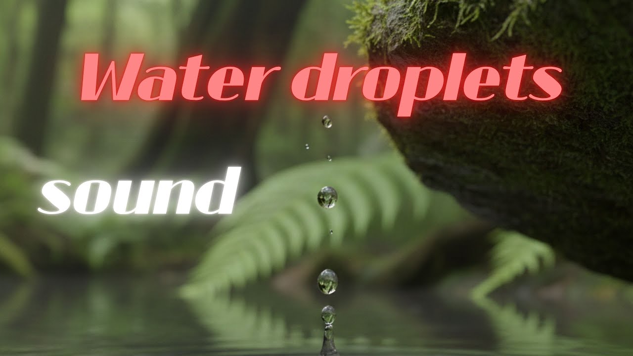 สมาธิ : Water Droplsts 1 ชม.