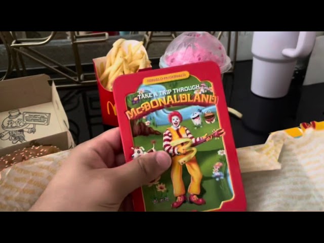 The McDonaldland Meal 🍔🍟 - YouTube