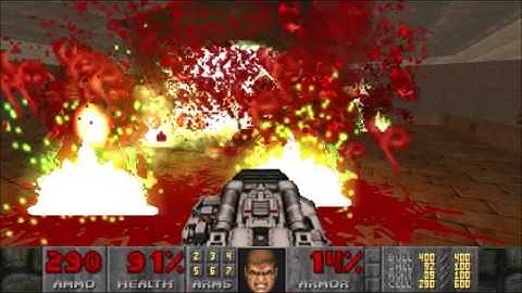 Brutal Doom II Outtake: Map 21 Nirvana