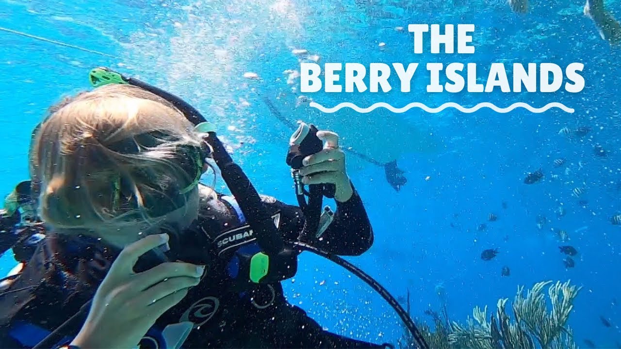 Visiting the Berry Islands #bahamas #sailing #bluehole #eagleray #growinguponaboat EP 66