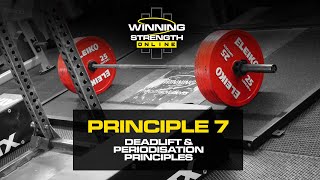 Deadlift Periodisation Principle 7 | Neural deadlift allows for one strength-speed set per workout