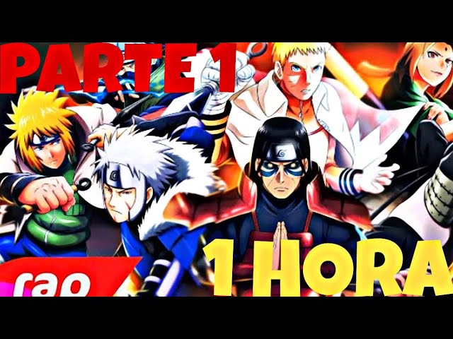 1 HORA - Rap dos Hokages (Naruto) - POR KONOHA | PARTE 1 | 7MZ