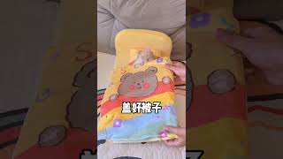 【獨生子的日常】像不像每天早上的你#小奶喵 #铲屎官的乐趣