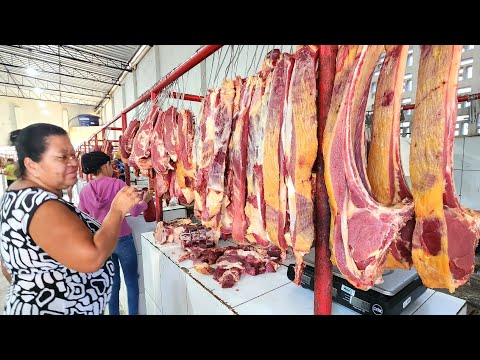 Meat For 15 Reais At The Cupira PE Fair