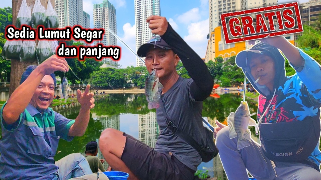 SPOT MANCING SYAHDU  WADUK KEBUN MELATI JAKPUS