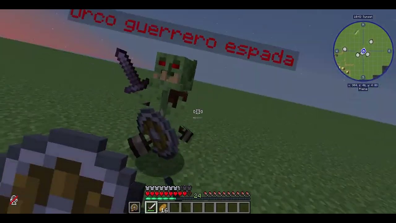 Custom npc Script showcase: Animated Orc Simple script