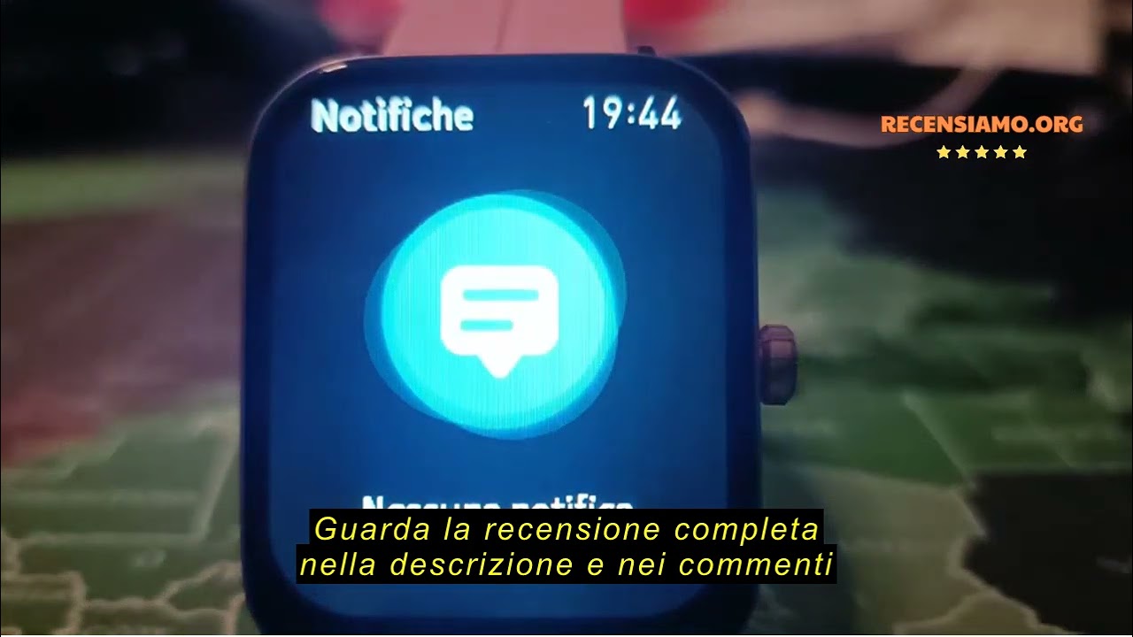 Smartwatch KIUVKAS 1.95 Pollici - Chiamate E Notifiche, Monitor Pressione Sanguigna E Sonno, 140+ Sport, Per Android E IOS, Touch Screen Completo