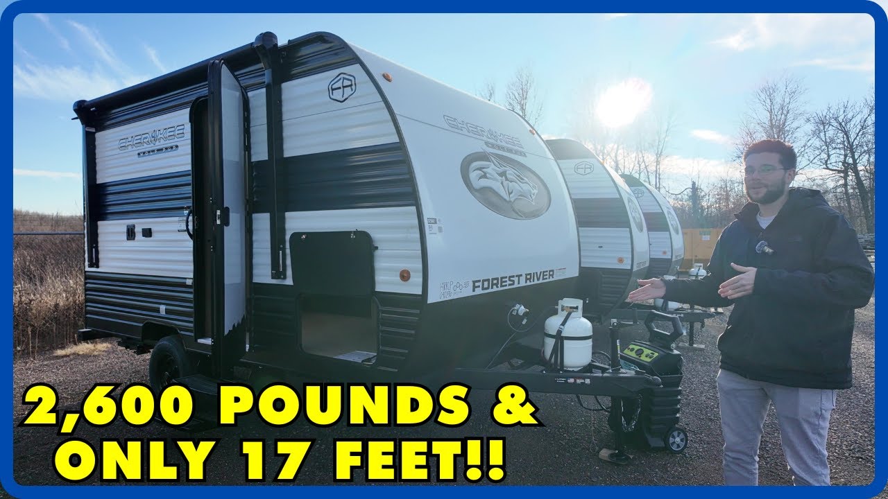 2,600 Pounds and 17 Feet Long! 2026 Forest River Cherokee Wolf Pup 14RKW