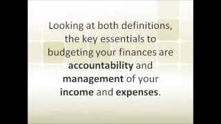 Easy Money Management Tools: Budget and Finance Tool 4 Success Video screenshot 3
