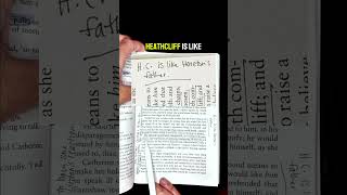 Annotating Chapter 33 of Wuthering Heights! #wutheringheights #emilybrontë #bookdiscussion