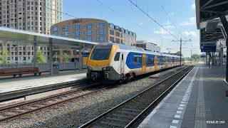 NS FLIRT 2524 halteert op spoor 4 van station Tilburg!