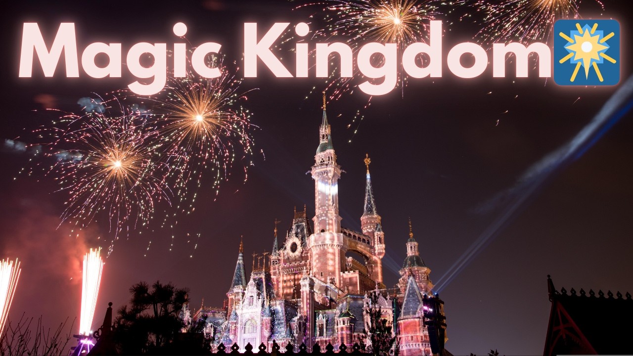 Magic Kingdom Fireworks 🎆 | Front Row POV