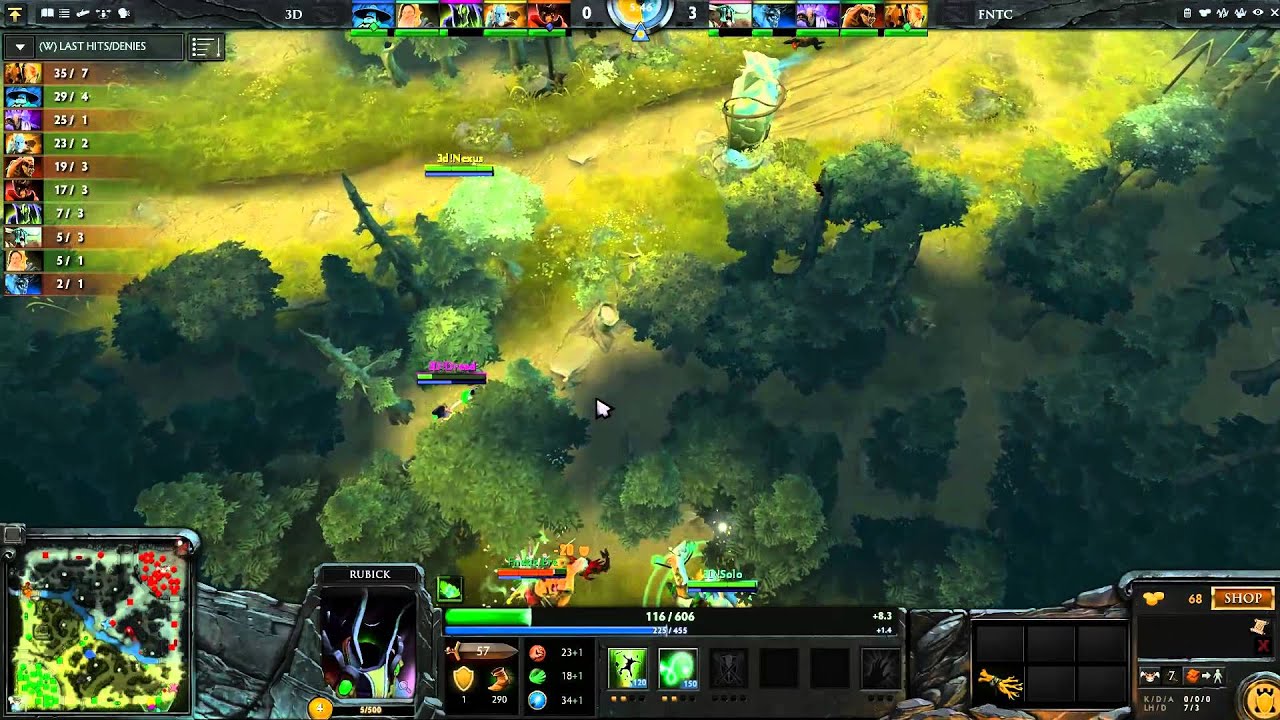 3D!Clan vs FnaticRaidCall - The Premier League season 4, game 1