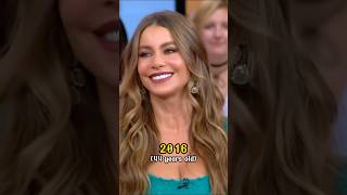 Sofia Vergara through the years #sofiavergara #foryou #fyp #thenandnow #evolution #shorts