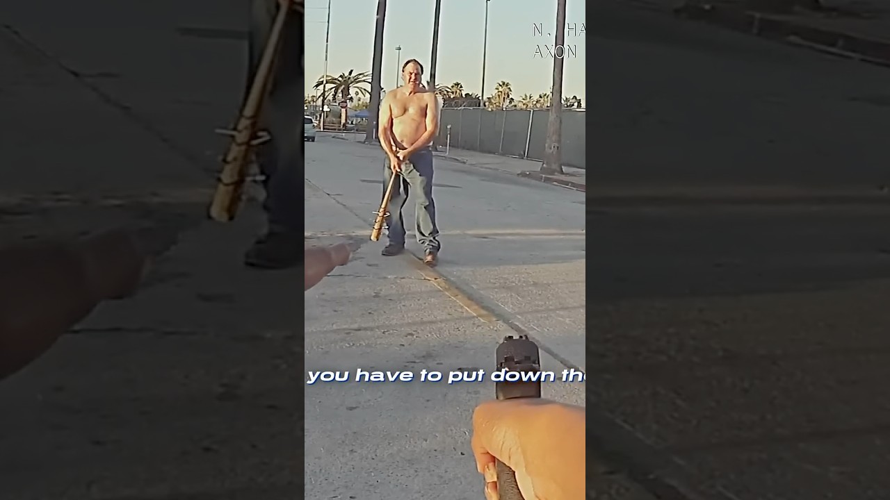 Officers deal with a Man that thinks He’s in a Zombie Apocalypse 