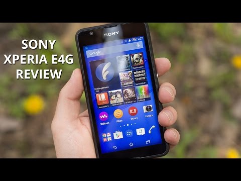 Sony Xperia E4g Review