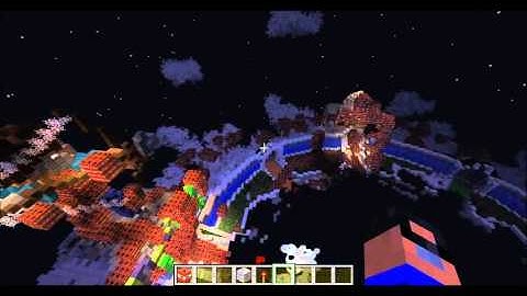 Minecraft - Blowing up the Hive Arcade Server Lobby with TNT!