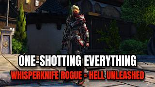NEVERWINTER: Leveling is BROKEN! 😱 Overpowered Whisperknife Rogue Build!