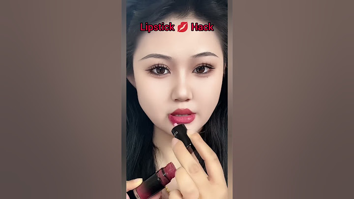 LIPSTICK HACK TO SAVE TIME | geese on my sweater 💋😍 #lipstick #beauty #makeup #oddlysatisfying