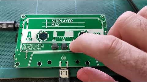 Testing the new SID player 🤘🤘
