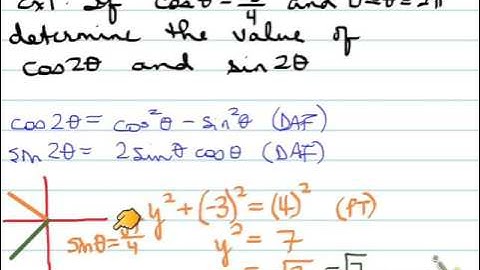 MHF 7.3 Double Angle Formulas