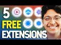 5 FREE Chrome Extensions to BOOST Your Productivity!🚀 Ishan Sharma