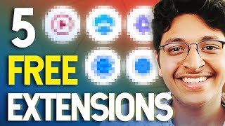 5 FREE Chrome Extensions to BOOST Your Productivity!🚀 Ishan Sharma