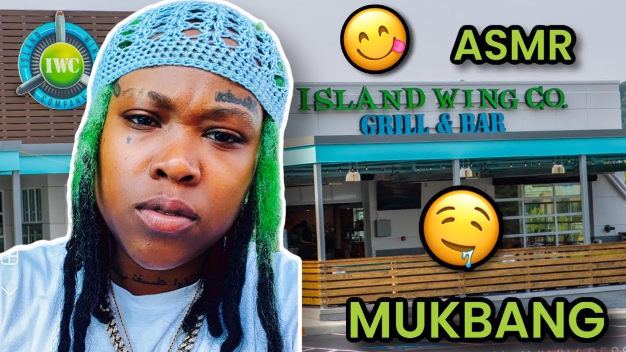 HARRISONBURG,VA ISLAND WING CO. FOOD REVIEW‼️🚨😮‍💨MUKBANGASMR