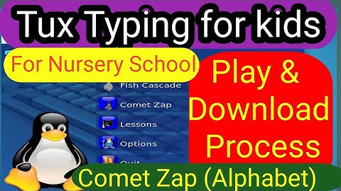tux typing play and download tricks | thecomputerschool camet Zap