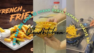 How to Start Cloudkitchen full series part -1 /sandwich and fries zomato ordr #viralvideo #minivlog