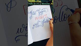 Day 10 | Letter J | Motivational Calligraphy | Brush Pen ✍️ #shorts #calligraphy