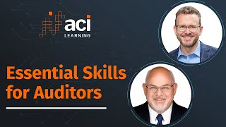 Essential Skills for Auditors | ACI Learning Audit screenshot 1