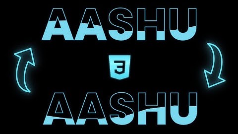 🌊 Water Wave Text Animation | HTML & CSS | Ashutosh Python