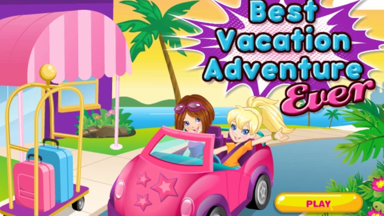 Polly Pocket Best Luau Ever Video Game 