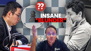 Most shocking blunder of 2025 | Wei Yi vs Andrey Esipenko | FIDE World Cup 2025