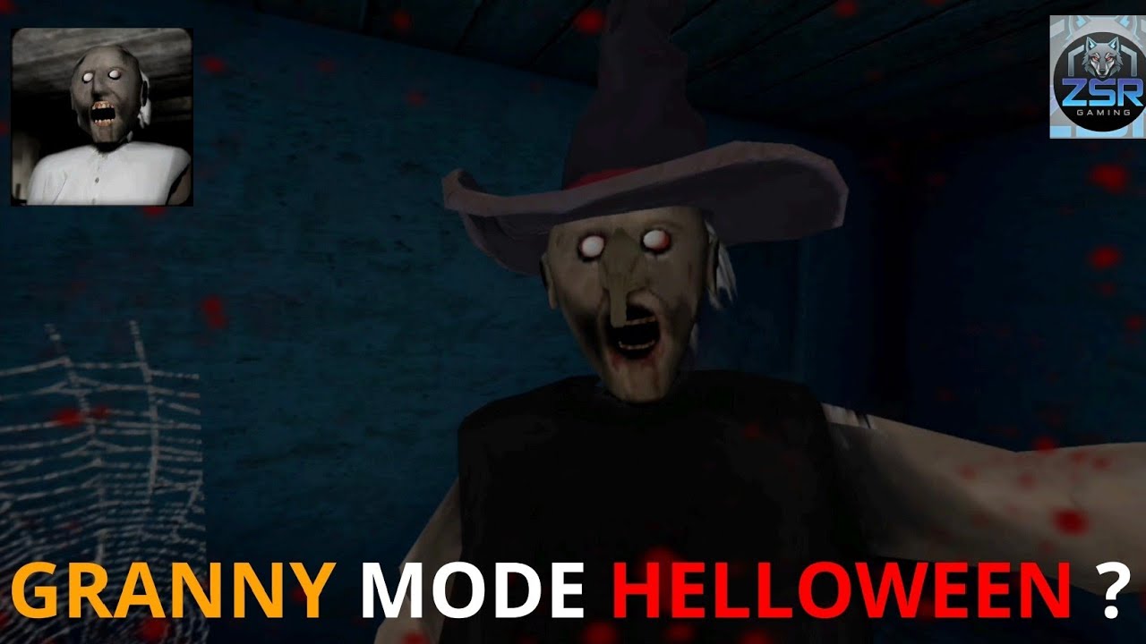 GRANNY MODE HELLOWEEN? #grannygame #horror 