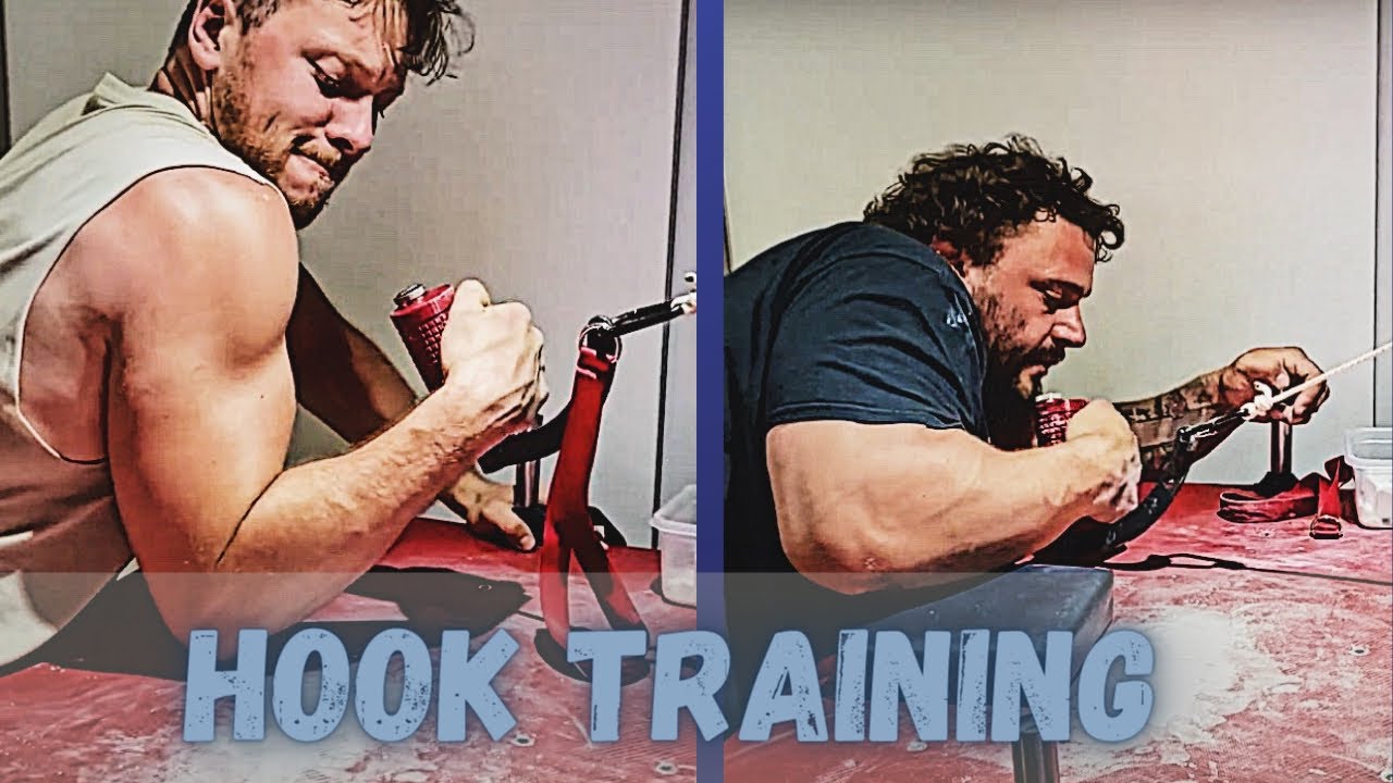 ARM WRESTLING | TRAINING W/ A PULLEY | THE HOOK