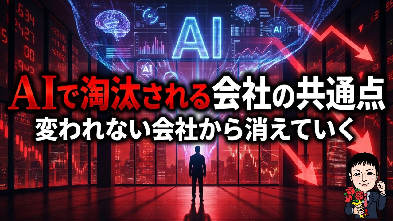 【倒産急増します】AI時代に“消える会社”と“伸びる会社”の決定的違い