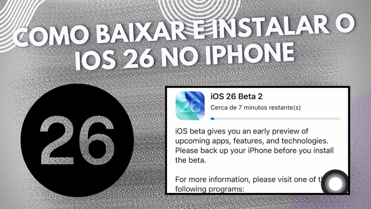 Como baixar e instalar o iOS 26 no iPhone - YouTube
