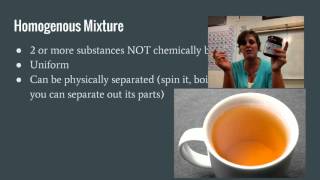 Compounds, Elements & Mixtures EOG Review